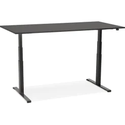 ALTEREGO Bureau ergonomique électrique 'TRONIK' noir Online