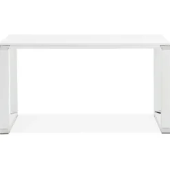 3S. x Home Bureau Piétement en Métal CESARO Blanc Clearance