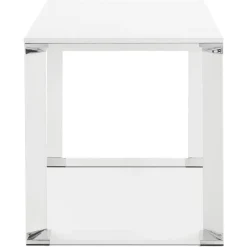 3S. x Home Bureau Piétement en Métal CESARO Blanc Clearance