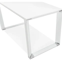 3S. x Home Bureau Piétement en Métal CESARO Blanc Clearance