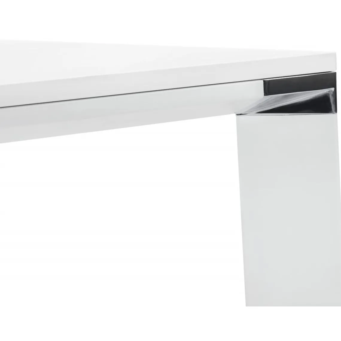 3S. x Home Bureau Piétement en Métal CESARO Blanc Clearance