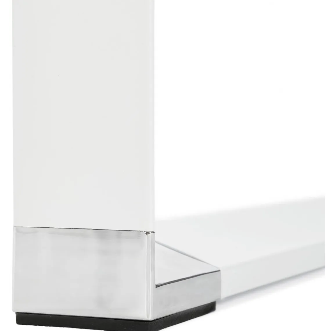 3S. x Home Bureau Piétement en Métal CESARO Blanc Clearance