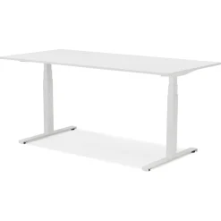 ALTEREGO Bureau réglable en hauteur électrique 'TRONIK' blanc Clearance