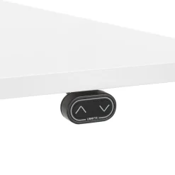 ALTEREGO Bureau réglable en hauteur électrique 'TRONIK' blanc Clearance