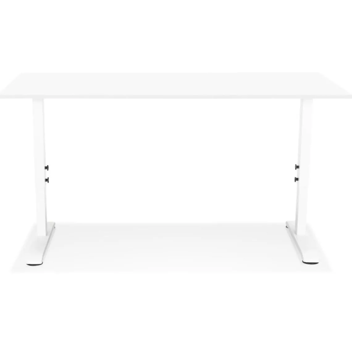 ALTEREGO Bureau réglable en hauteur 'OSMOSE' blanc New