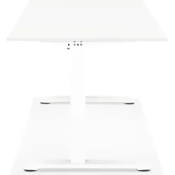 ALTEREGO Bureau réglable en hauteur 'OSMOSE' blanc New