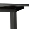 ALTEREGO Bureau réglable en hauteur 'OSMOSE' noir New