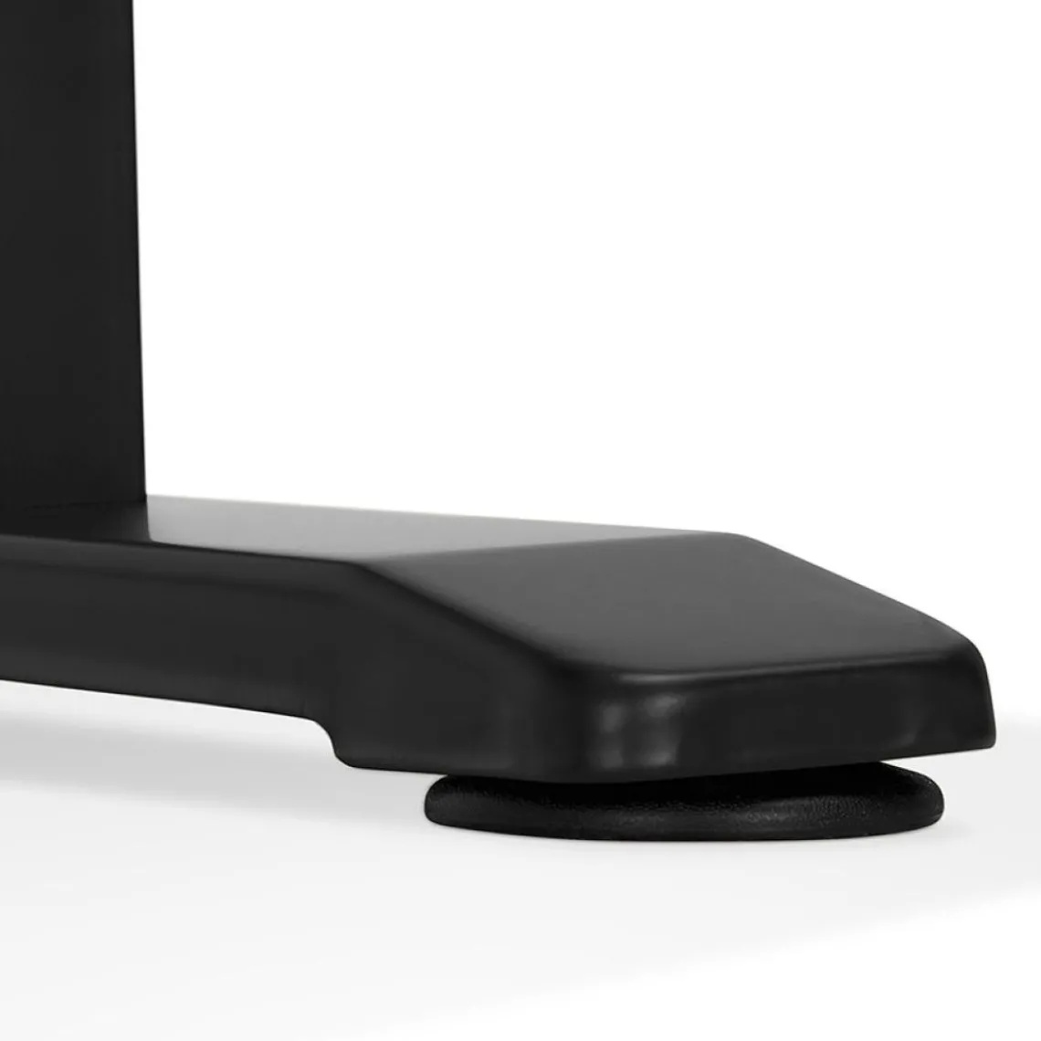 ALTEREGO Bureau réglable en hauteur 'OSMOSE' en bois Noyer et métal noir Best