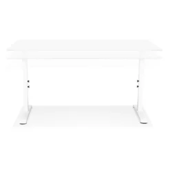 ALTEREGO Bureau réglable en hauteur blanc 'OSMOSE' Best