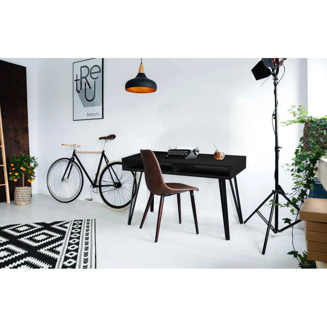 3S. x Home Bureau RIVIERA Noir Mat Hot