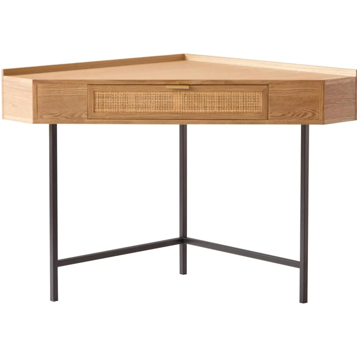 3S. x Home Bureau SETO style scandinave minimaliste sa structure en rotin et bois durable certifiée FSC design intemporel Outlet