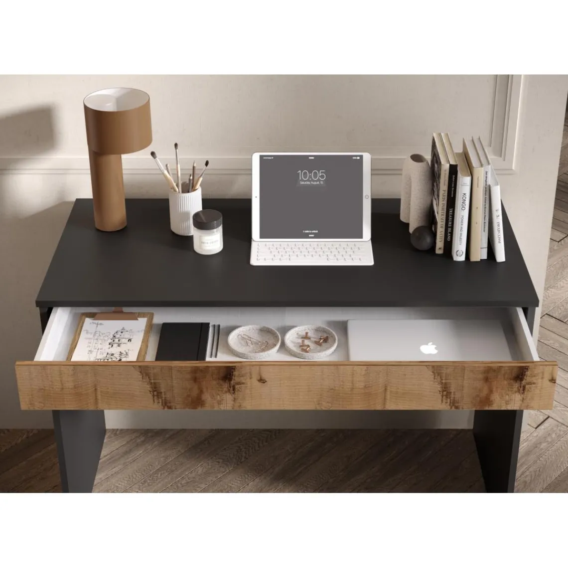 3S. x Home Bureau Tons Bois Outlet