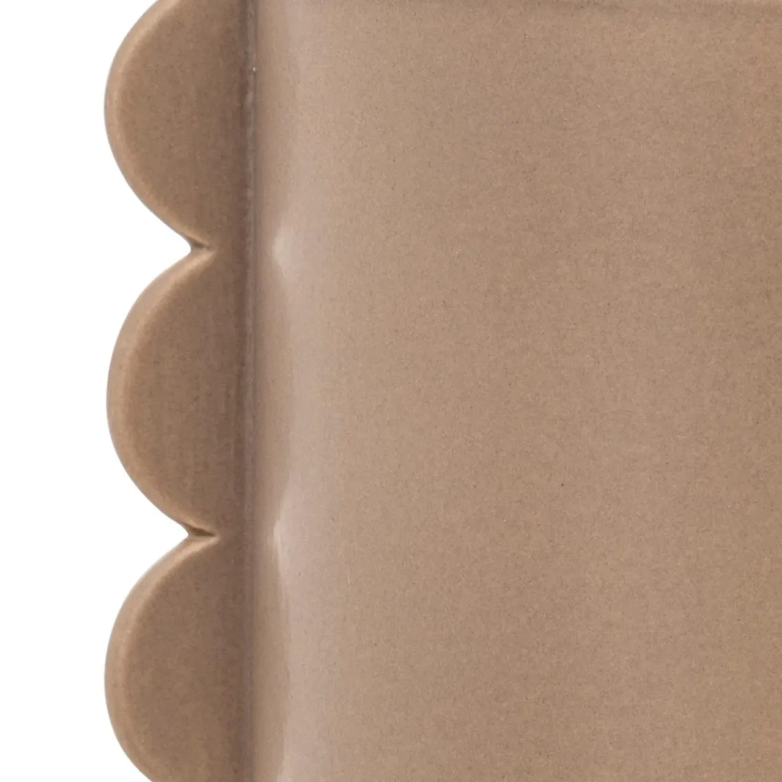 3S. x Home Cache pot Hind Céramique Taupe