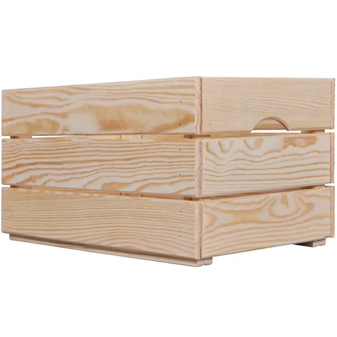 3S. x Home Cagette en bois VALLONI Pin naturel Outlet