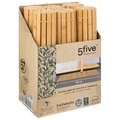 3S. x Home Caillebotis bambou Marron Hot