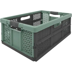 3S. x Home Caisse pliable plastique vert Discount