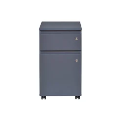 3S. x Home Caisson De Bureau avec Serrures FILE GUARD Gris Anthracite Online