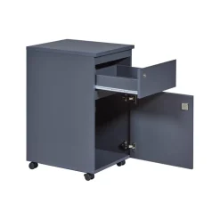 3S. x Home Caisson De Bureau avec Serrures FILE GUARD Gris Anthracite Online