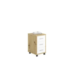 3S. x Home Caisson de Bureau Couleur Chêne DIEGO Beige Sale