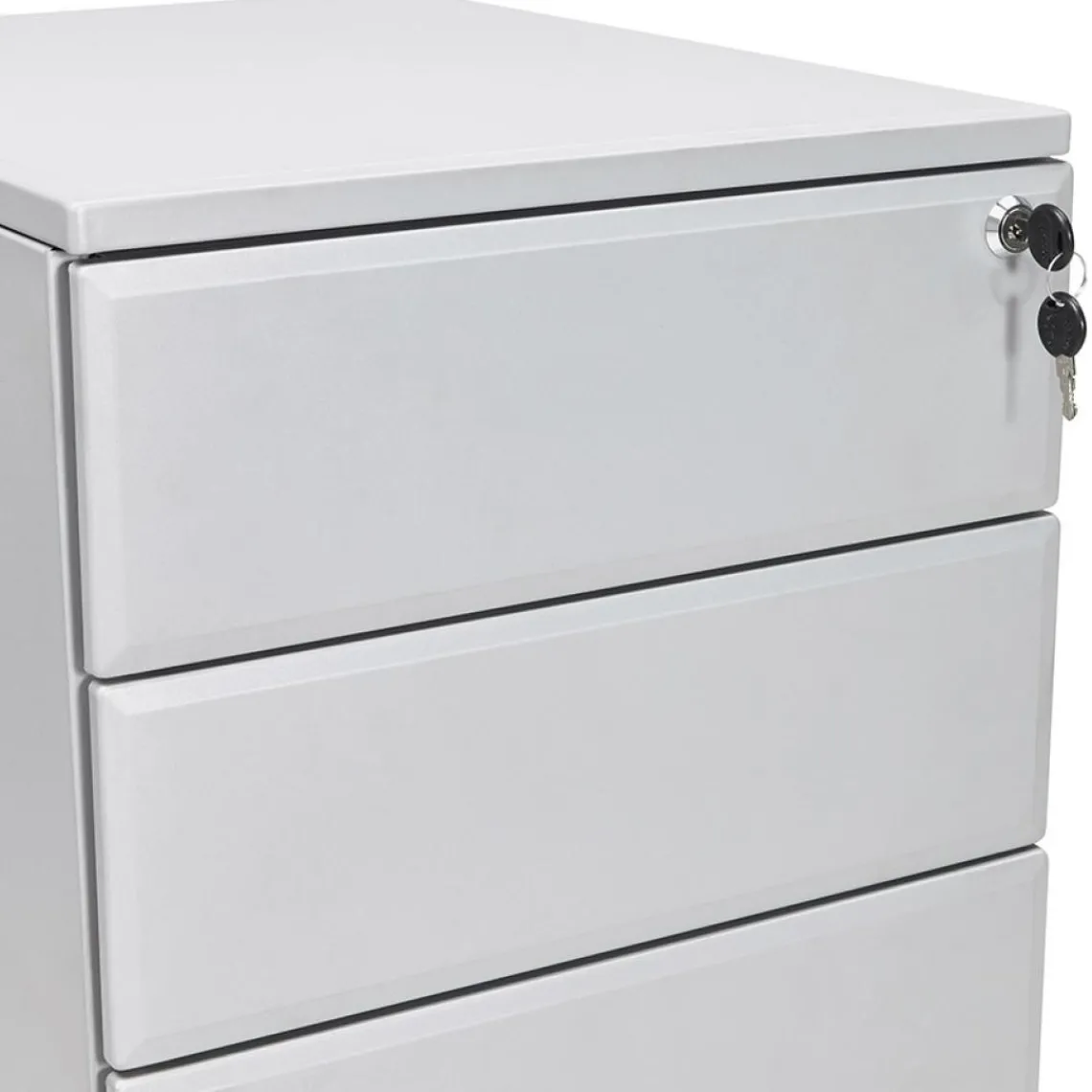 ALTEREGO Caisson de rangement 'DALI' gris à tiroirs pour bureau Best