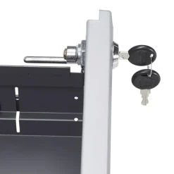 ALTEREGO Caisson de rangement 'DALI' gris à tiroirs pour bureau Best