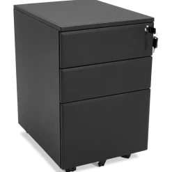 ALTEREGO Caisson de rangement 'DALI' noir à tiroirs pour bureau Online