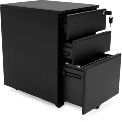 ALTEREGO Caisson de rangement 'DALI' noir à tiroirs pour bureau Online