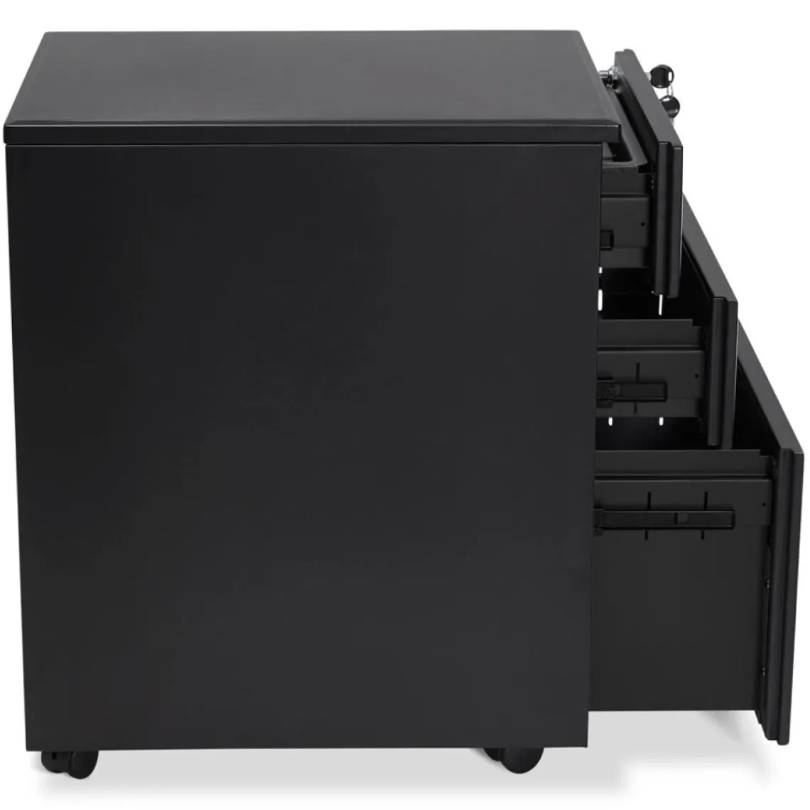 ALTEREGO Caisson de rangement 'DALI' noir à tiroirs pour bureau Online