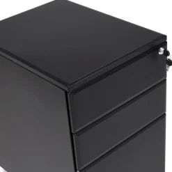 ALTEREGO Caisson de rangement 'DALI' noir à tiroirs pour bureau Online