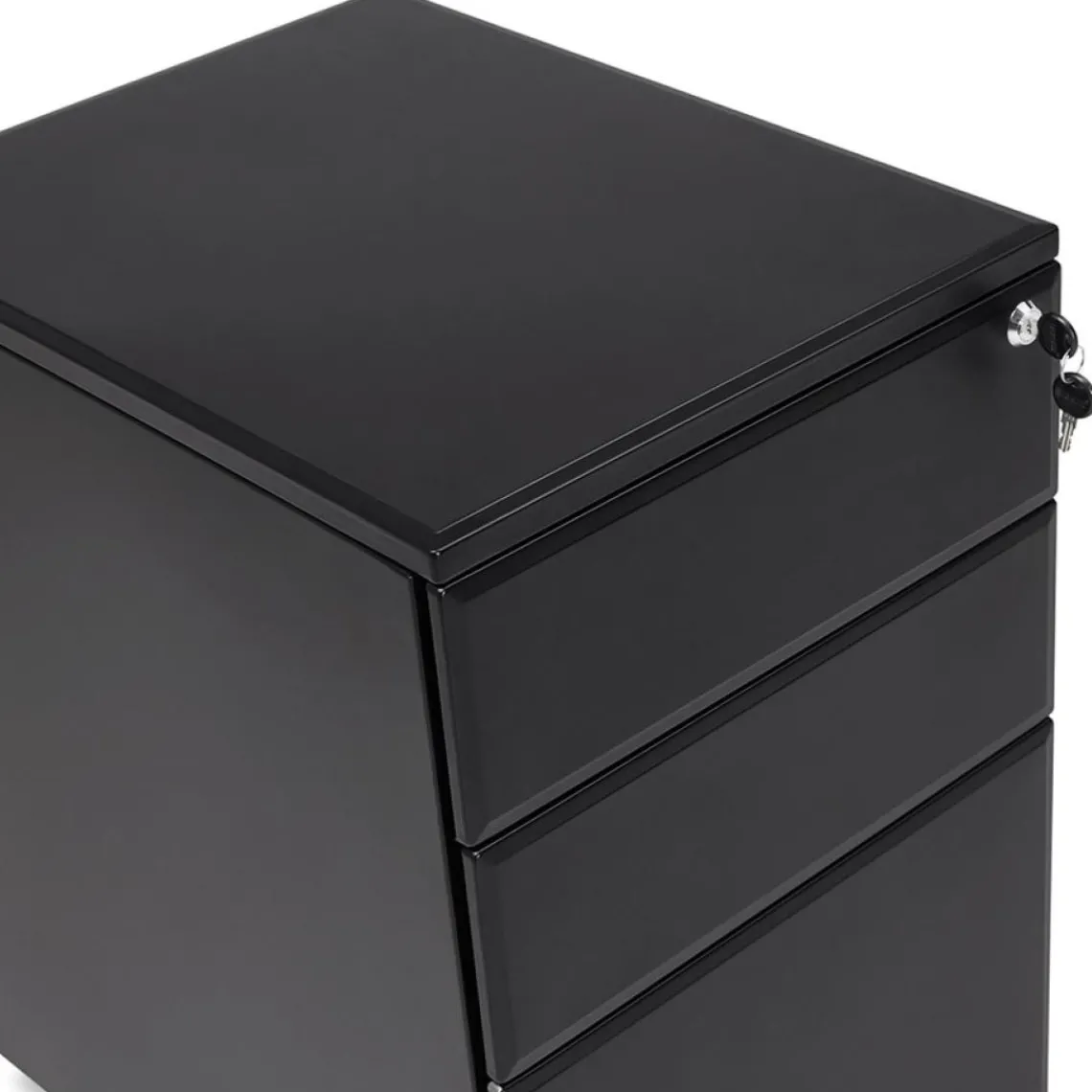 ALTEREGO Caisson de rangement 'DALI' noir à tiroirs pour bureau Online