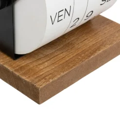 3S. x Home Calendrier en Bois H15 Blanc