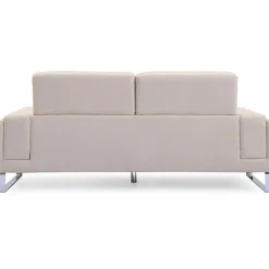 3S. x Home Canapé 3 Places Barth Tissu Beige BATO Outlet