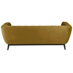 Zago Canapé 3 places velours ocre Hot