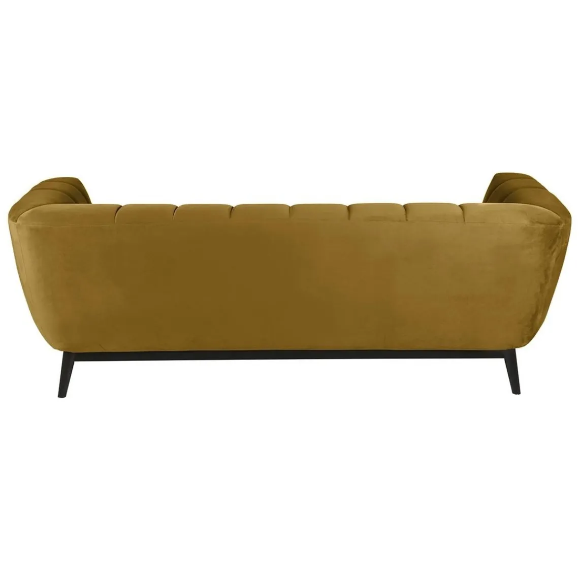 Zago Canapé 3 places velours ocre Hot