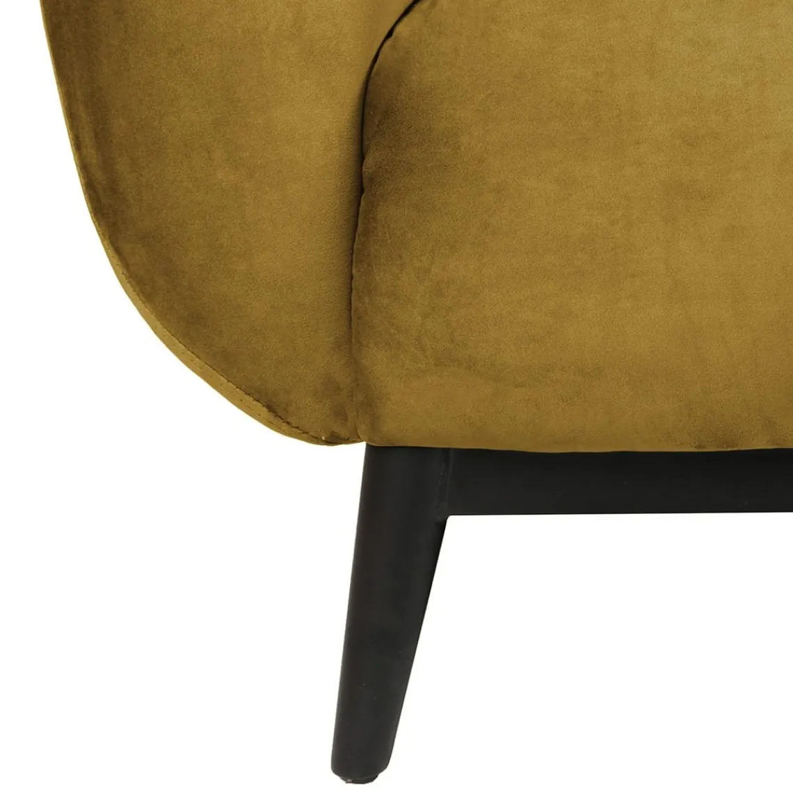 Zago Canapé 3 places velours ocre Hot