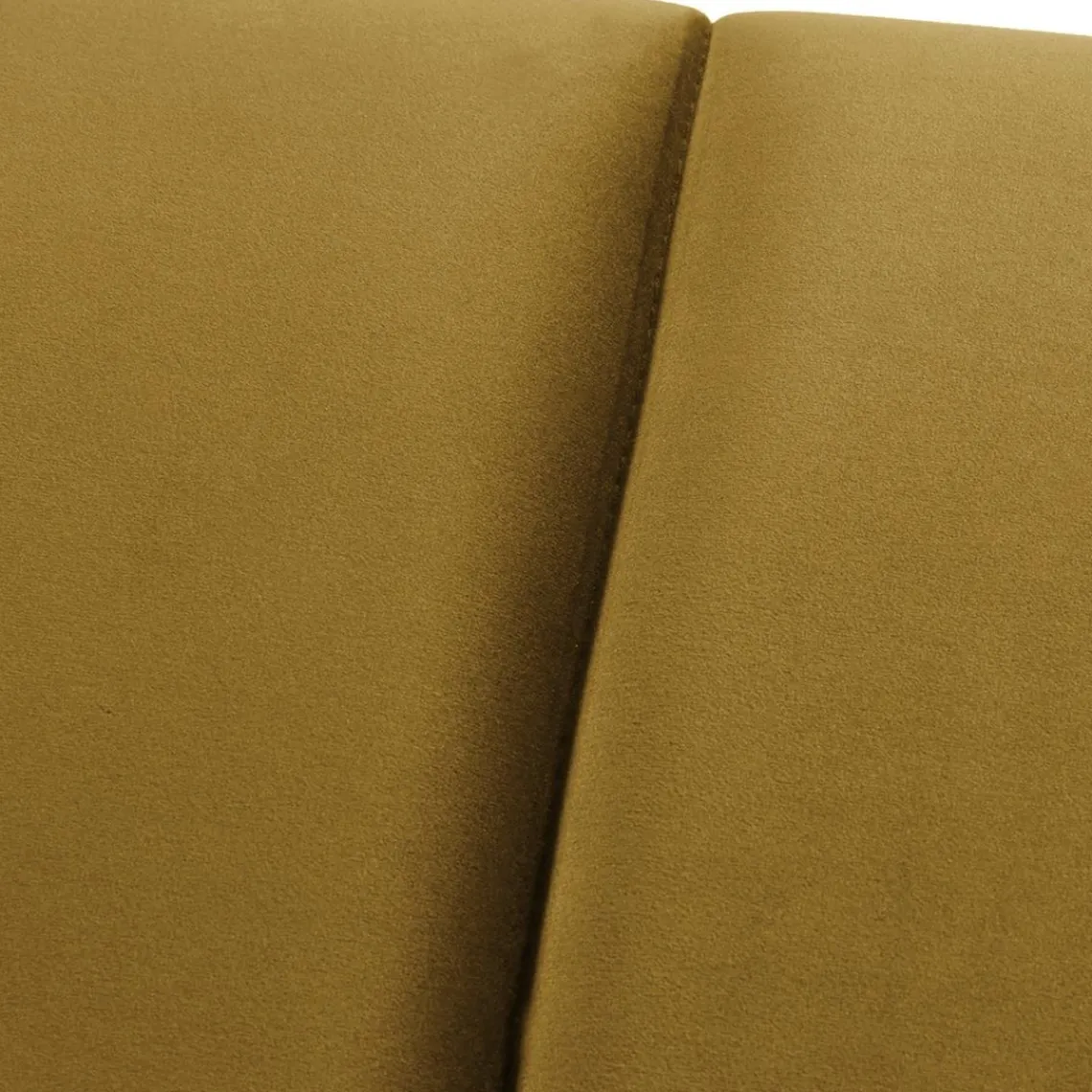 Zago Canapé 3 places velours ocre Hot