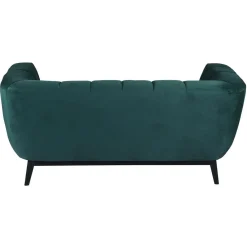 Zago Canapé 2 places velours foncé Vert Online