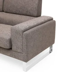 3S. x Home Canapé Barth 2 places Tissu Taupe