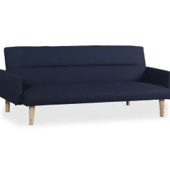 3S. x Home Canapé Convertible Clic-Clac BERTO 3 Places Tissu Noir Online