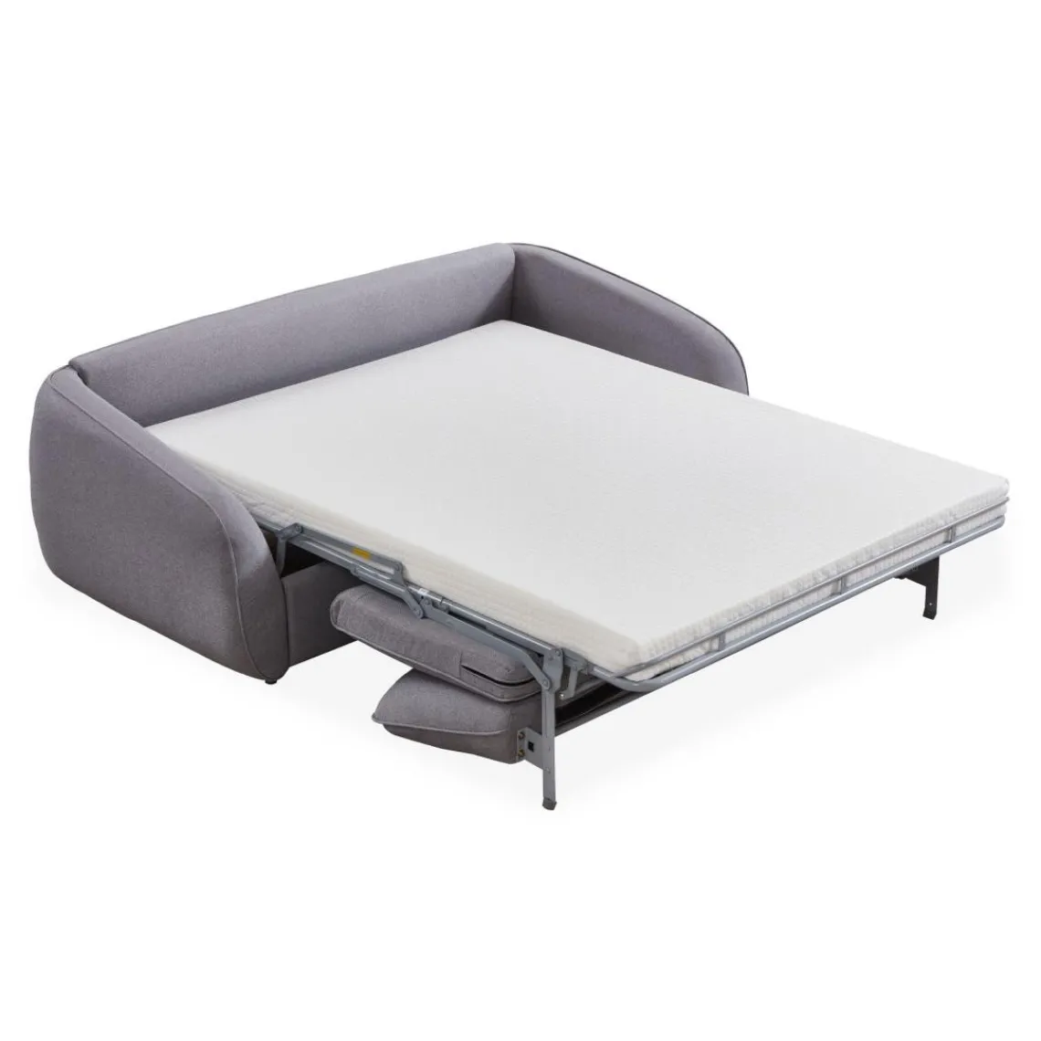 3S. x Home Canapé convertible express Naturali Tissu Gris clair New