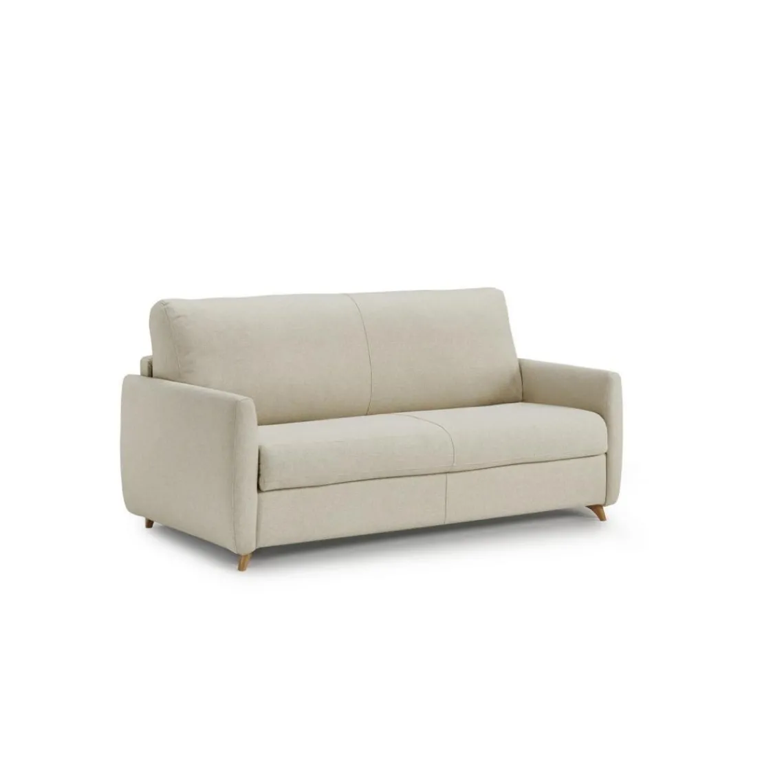 3S. x Home Canapé convertible express Clair 3 places GIACOMO Beige Hot