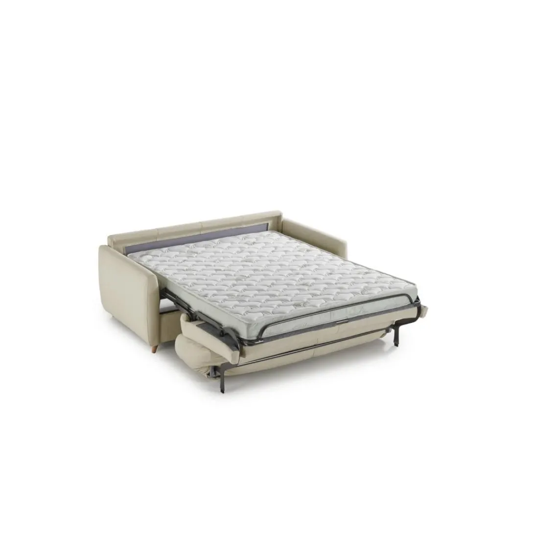 3S. x Home Canapé convertible express Clair 3 places GIACOMO Beige Hot