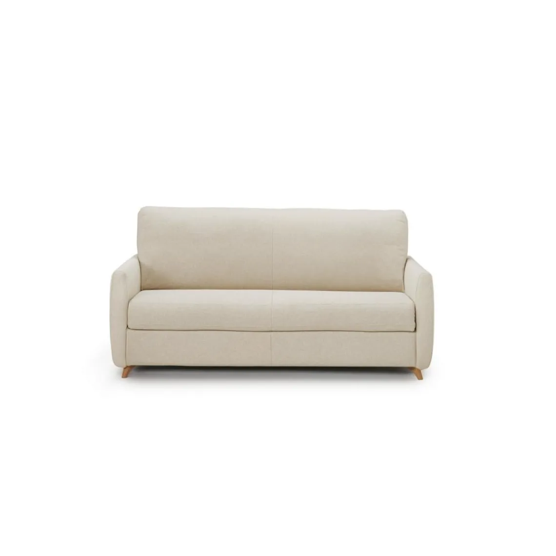 3S. x Home Canapé convertible express Clair 3 places GIACOMO Beige Hot