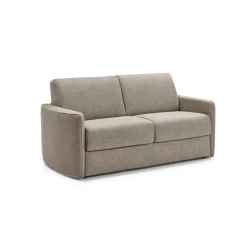 3S. x Home Canapé convertible express 3 places SOFIA Beige New