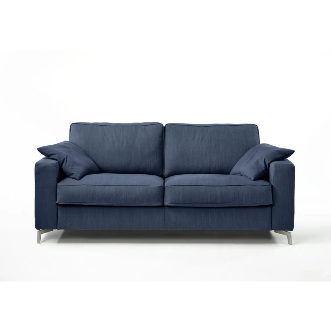 3S. x Home Canapé convertible express 3 places CARLA Bleu New