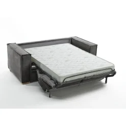 3S. x Home Canapé convertible express 3 places ISABELLA Gris anthracite Discount