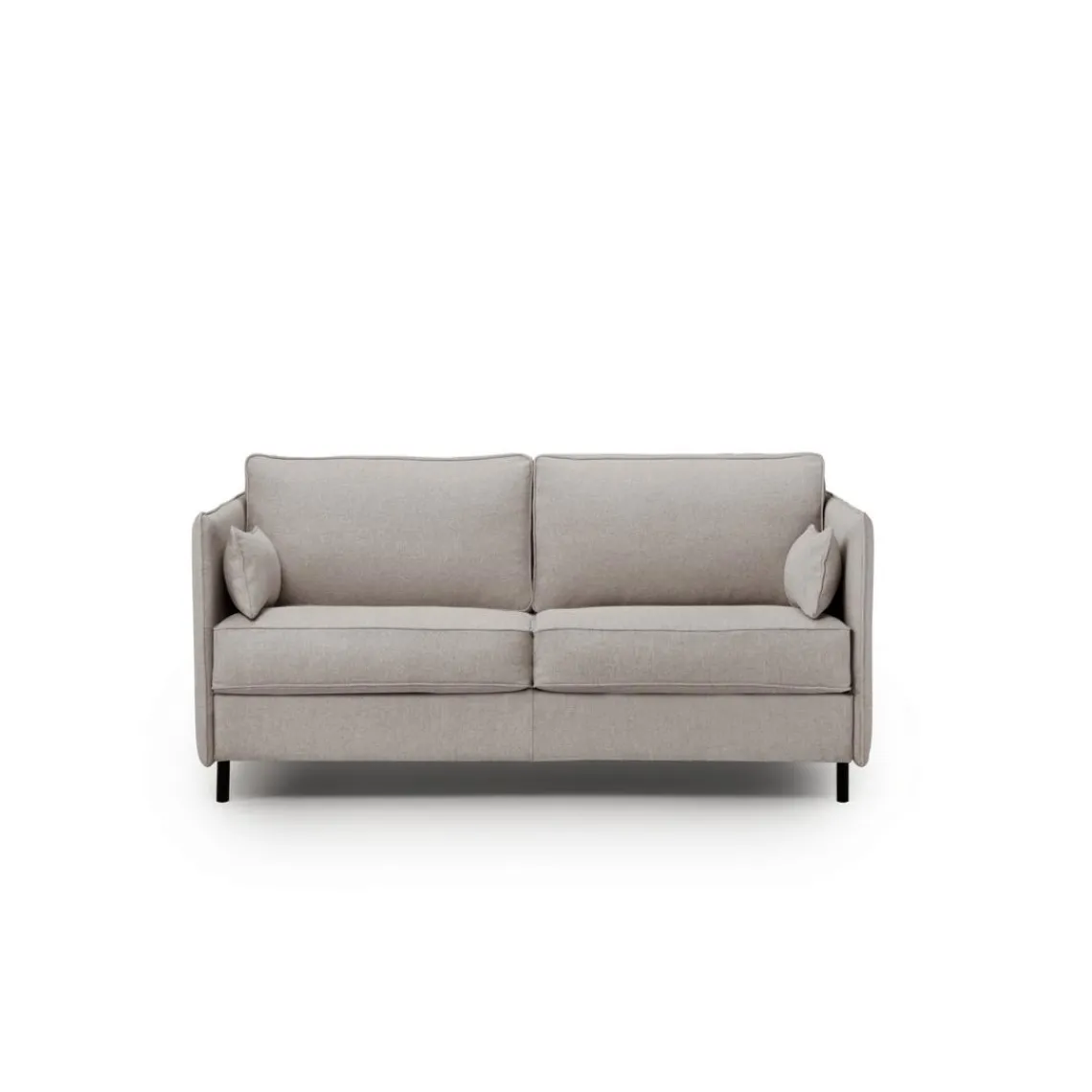 3S. x Home Canapé convertible express 3 places ELISA Gris clair Best