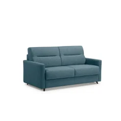 3S. x Home Canapé convertible express 3 places GIORGIA Bleu