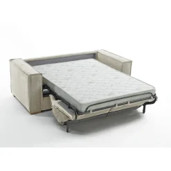 3S. x Home Canapé convertible express Clair 3 places ISABELLA Beige Clearance