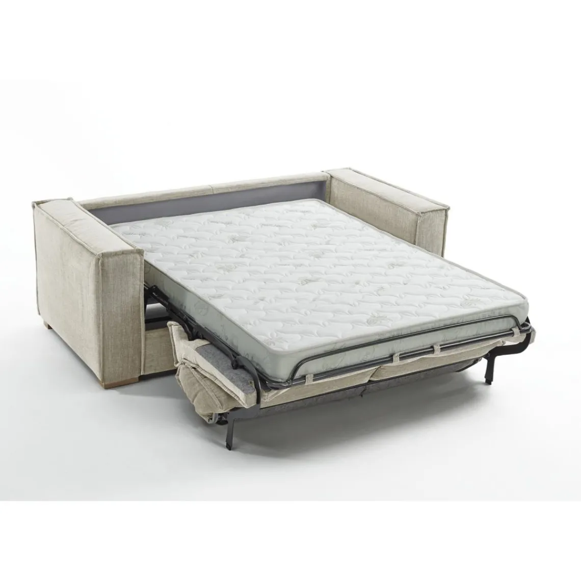 3S. x Home Canapé convertible express Clair 3 places ISABELLA Beige Clearance